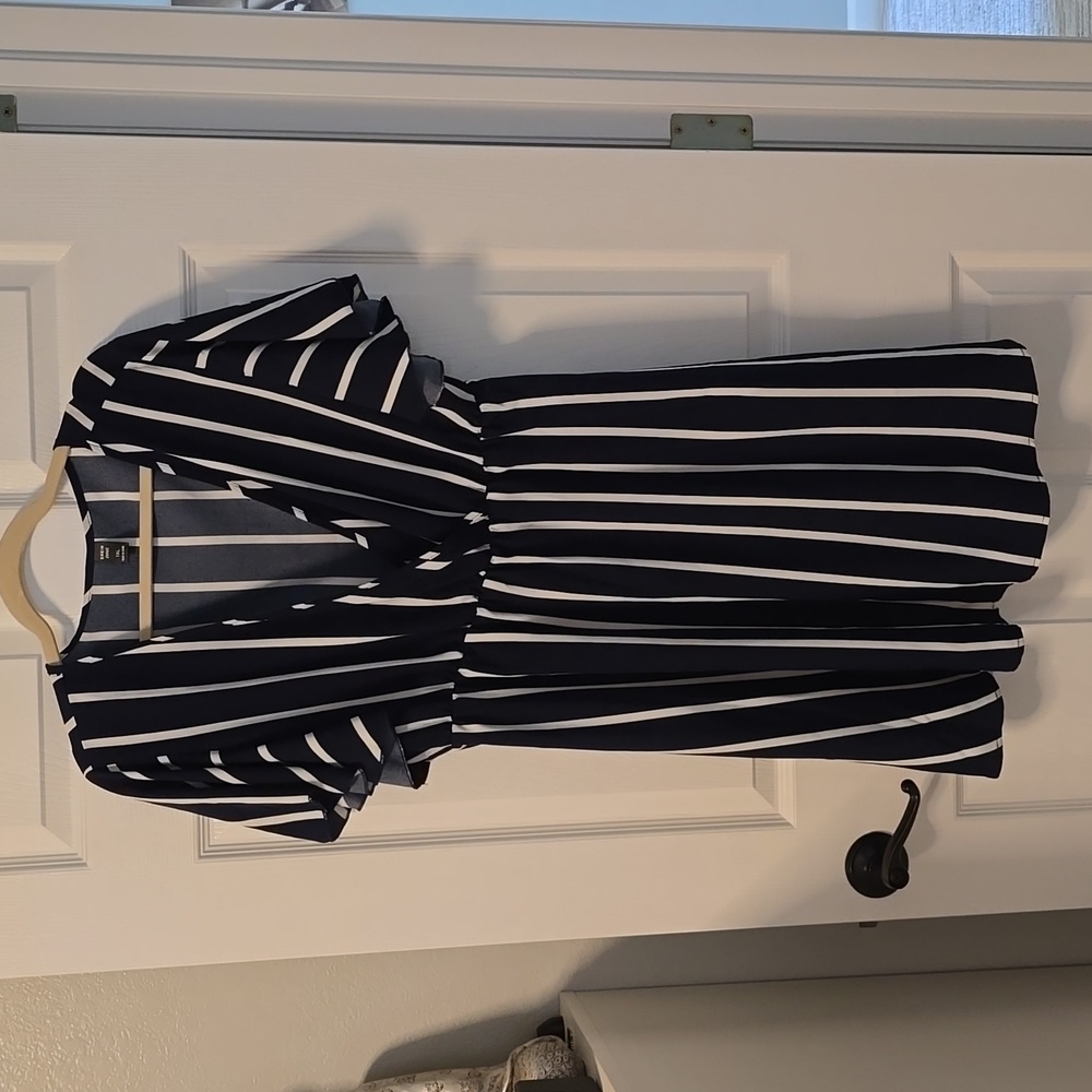 Women's Navy striped dress